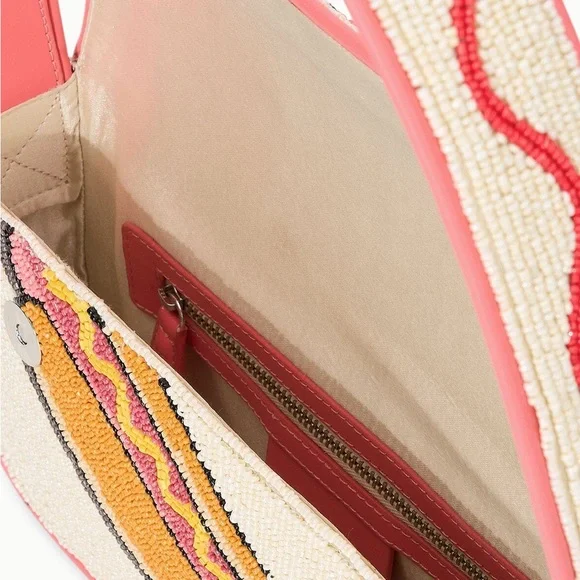 STAUD BEADED TOMMY BAG DOG DAYS HOT DOG - Picture 8 of 12